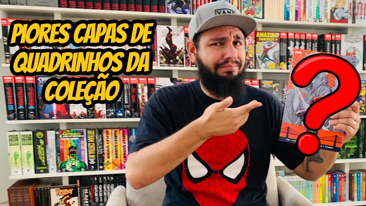 AS PIORES CAPAS DA MINHA COLEÇÃO DE QUADRINHOS