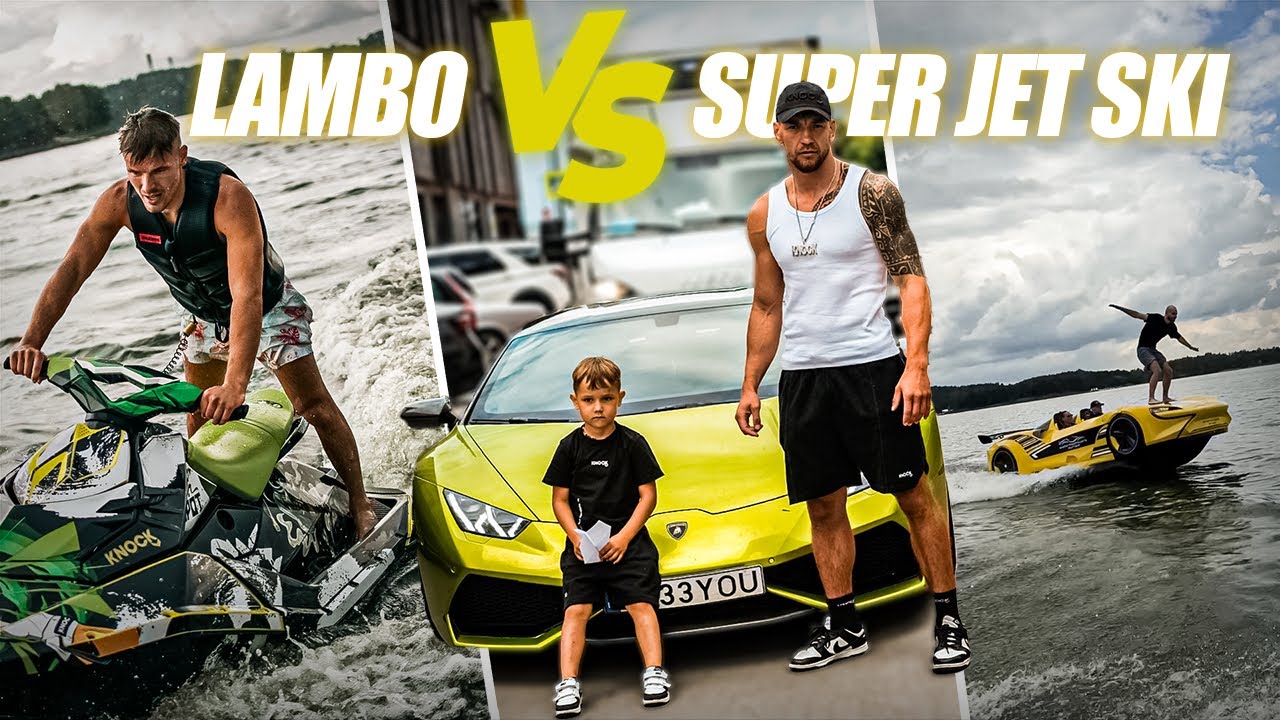 LAMBO vs KNOCK JETSKI