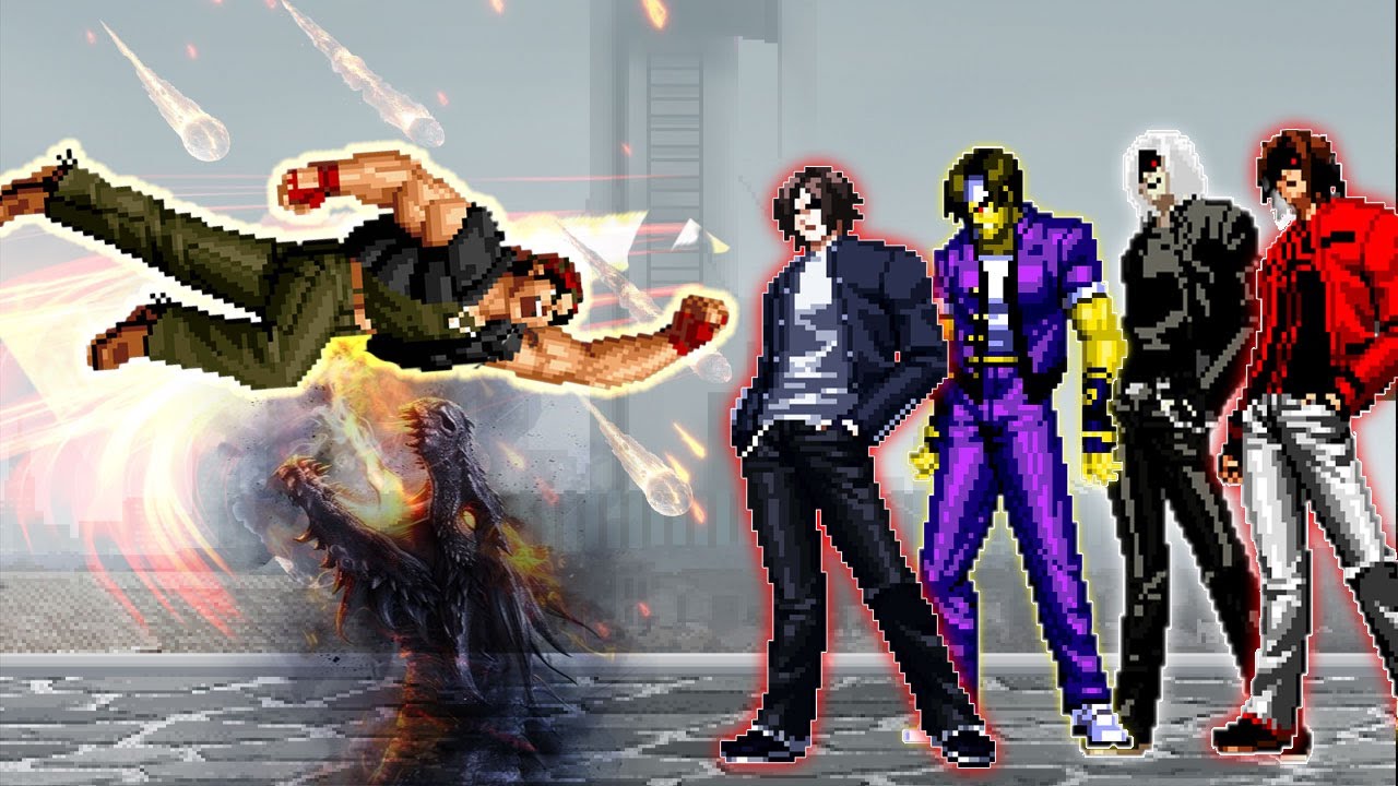 [Mugen KOF] Ralf jones Team vs Kyo Kusanagi