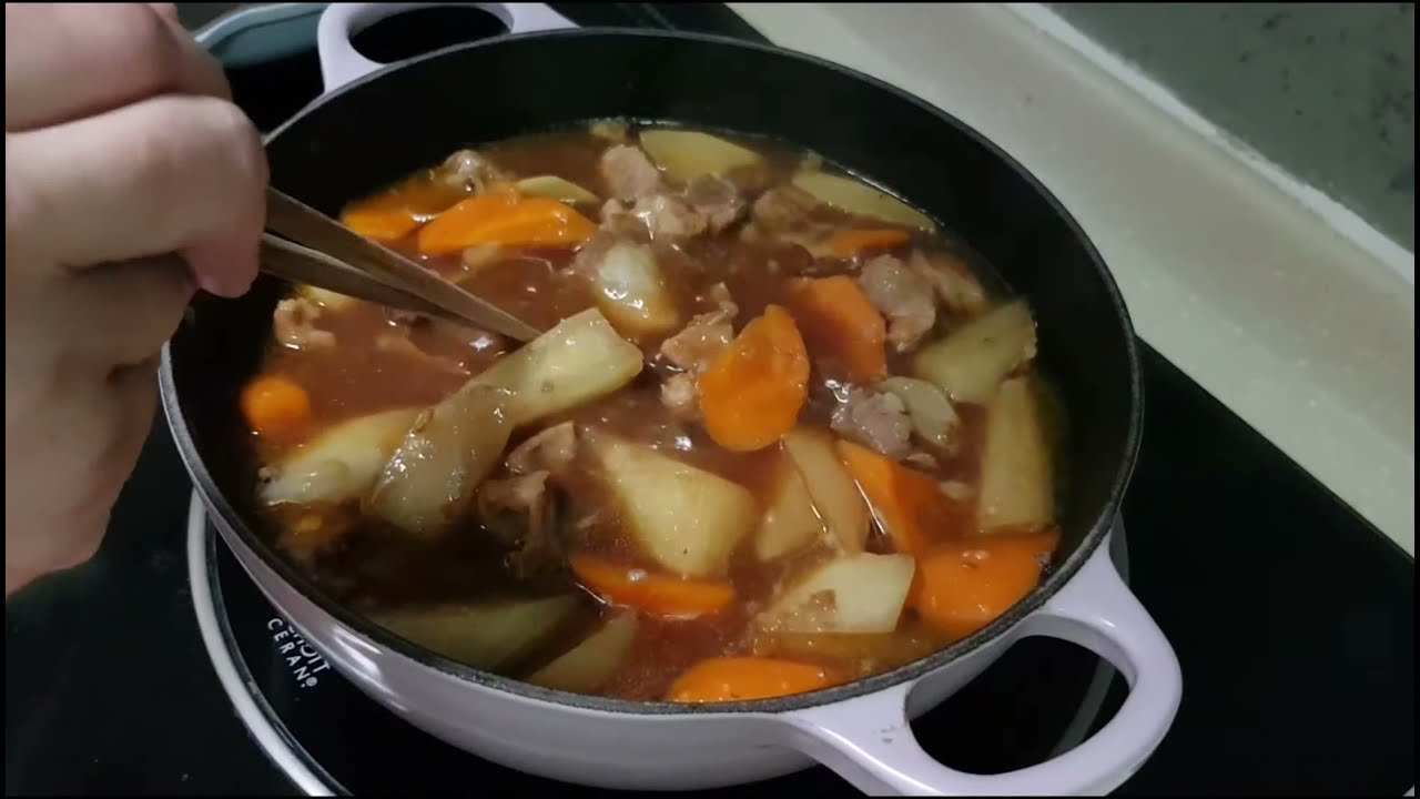 萝卜炖肉 (Le Creuset Marmite 22cm)