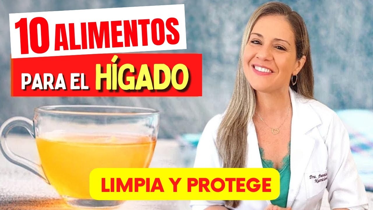 10 MEJORES ALIMENTOS para el HÍGADO - Mejoran Grasa en el Hígado, Detox, Inflamación,... y Cómo Usar