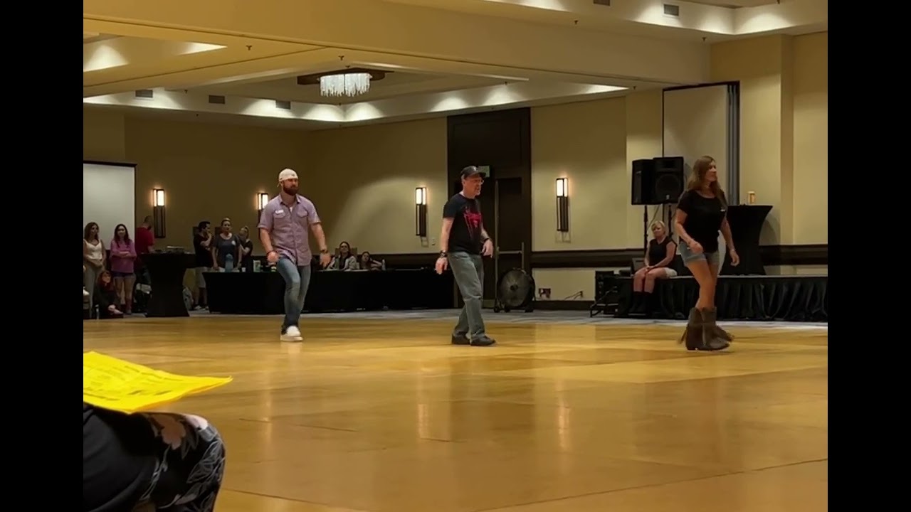 Ready For It Line Dance Demo by Rob Holley at Fun in the Sun Orlando 2023
