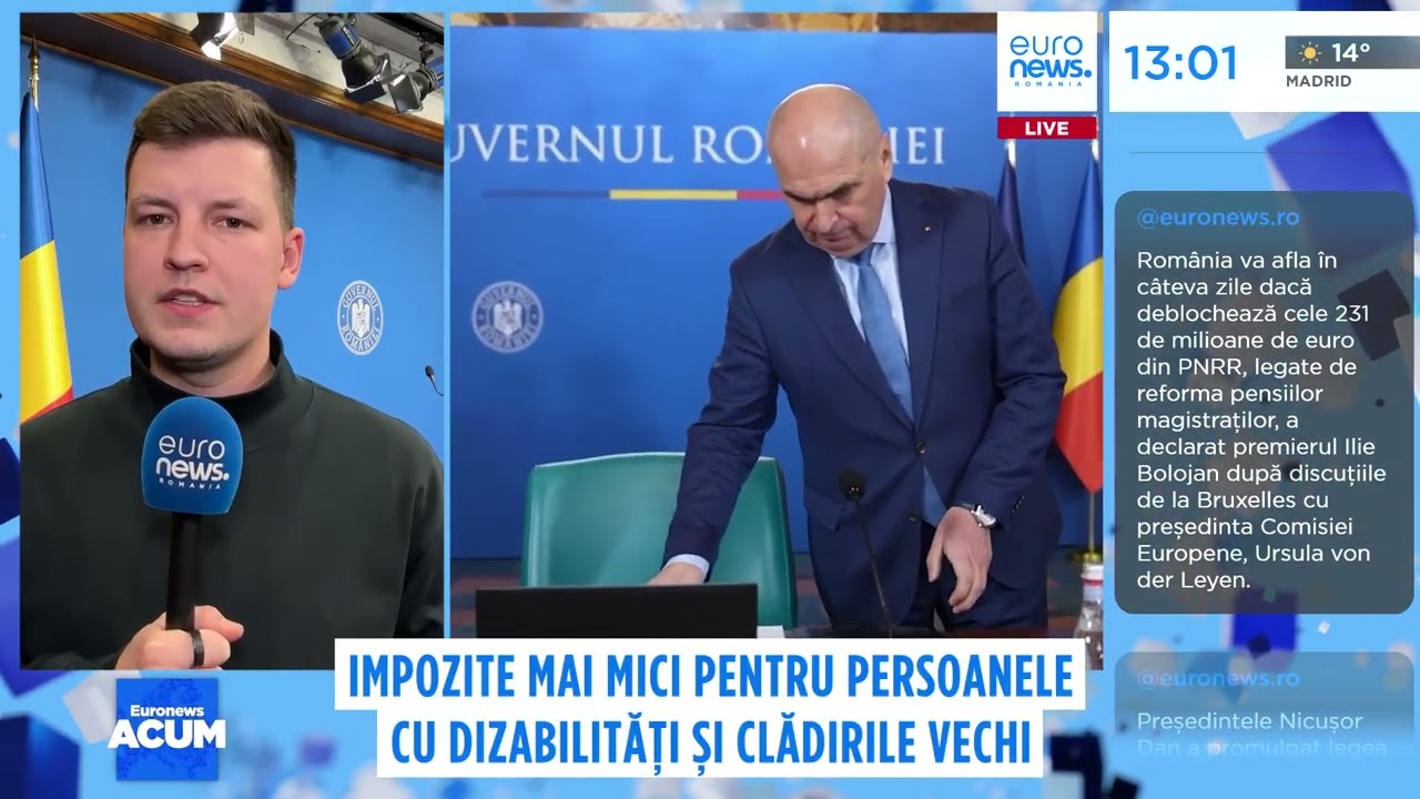 Guvernul României a aprobat reducerea impozitelor locale pentru mai multe categorii de contribuabili