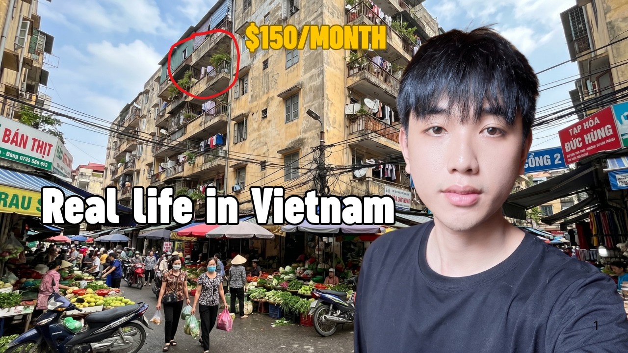 Inside a Low-Income Apartment in Vietnam 🇻🇳