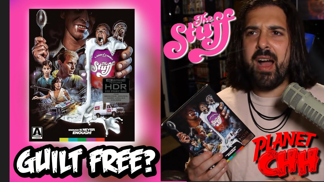 Finally a REASON To Upgrade your Blu Ray? | The STUFF 4k UHD Arrow Video Release | Planet CHH