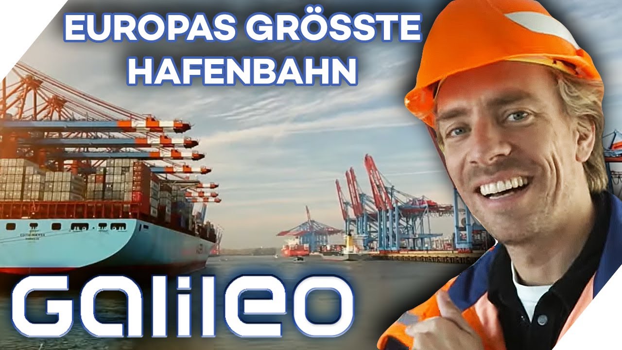 300 Kilometer Gleise & 760 Weichen  - 2 Tage bei der Hamburger Hafenbahn | Galileo | ProSieben