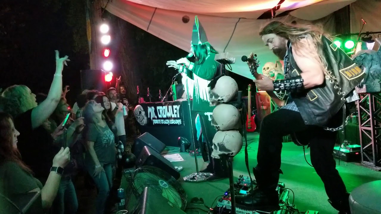 Mr. Crowley performed by Mr. Crowley Ozzy Tribute Band 4/21/18 @ Swabbies Sacramento
