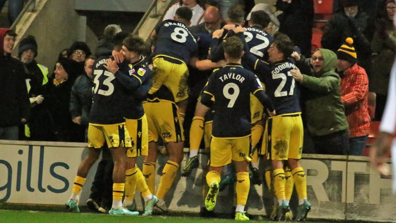 Fleetwood Town v Oxford United highlights
