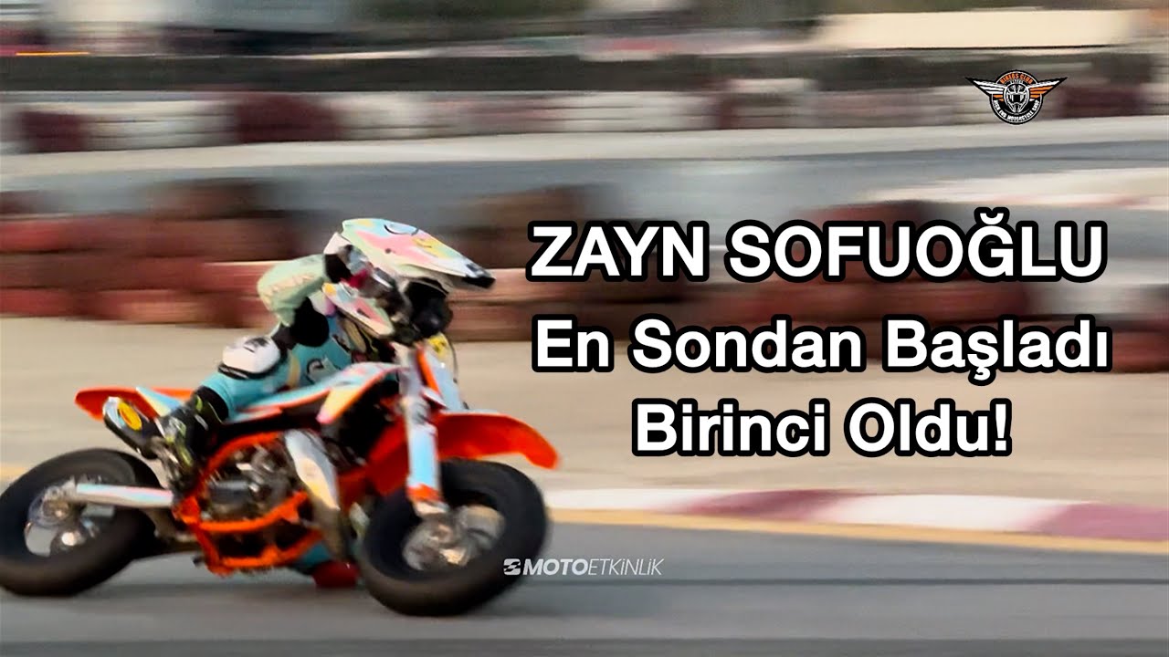 Zayn Sofuoğlu En Sondan Başladı Yine Birinci Oldu! Yarış Özet Videosu.