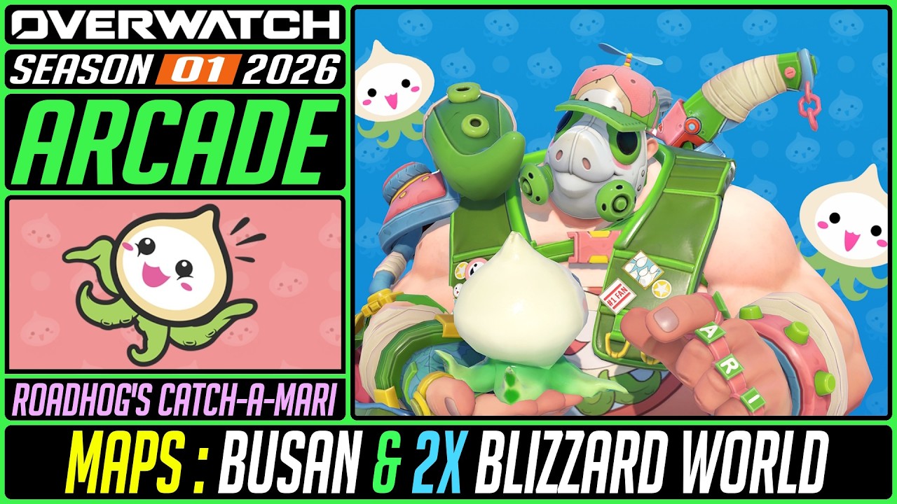 Overwatch - Random Gameplay - 699 - Roadhog's Catch-A-Mari*
