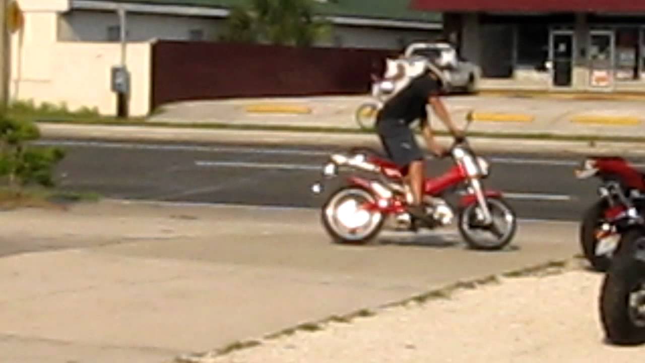 2011 Sachs MADASS 125 Ultimate wheelie machine!