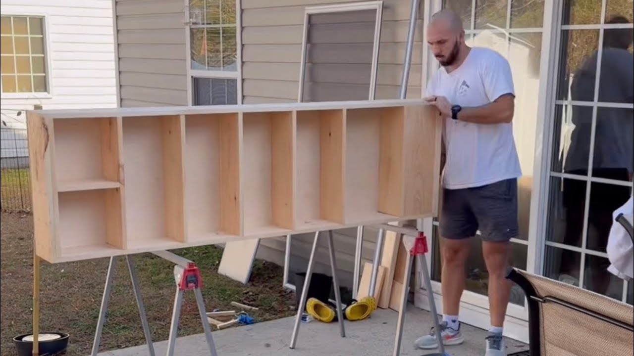 This is how I made a bookshelf secret door into the closet