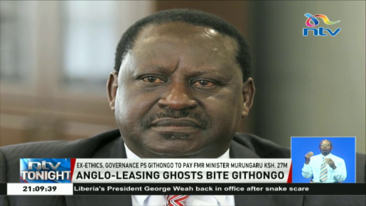 Former PS John Githongo to pay former MP Murungaru Ksh. 27M