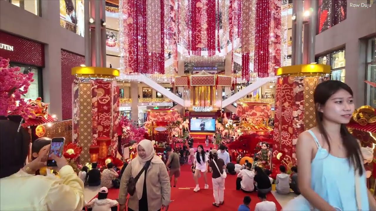 4K Walk Pavilion Kuala Lumpur | Chinese New Year 2026 Decorations | Malaysia 