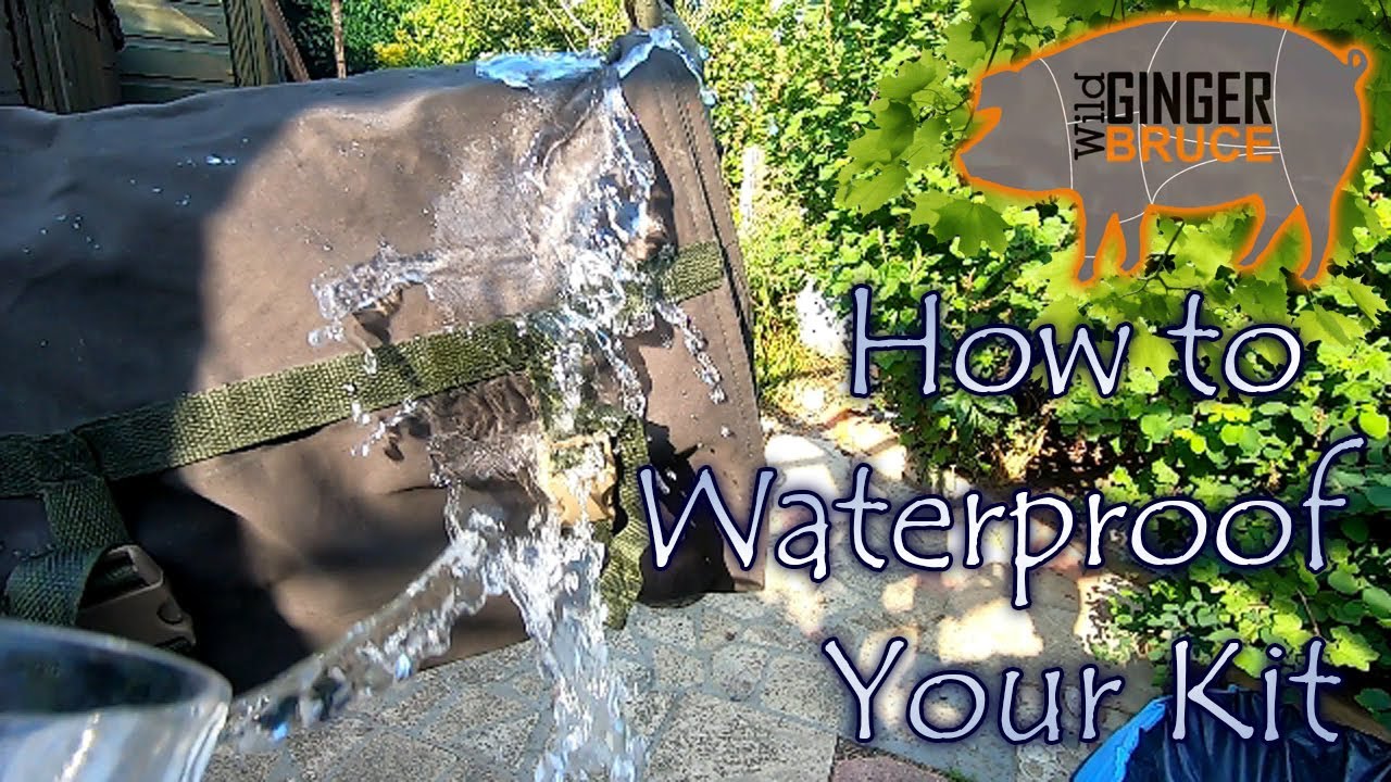 Simple Silicone Waterproofing for Haversack