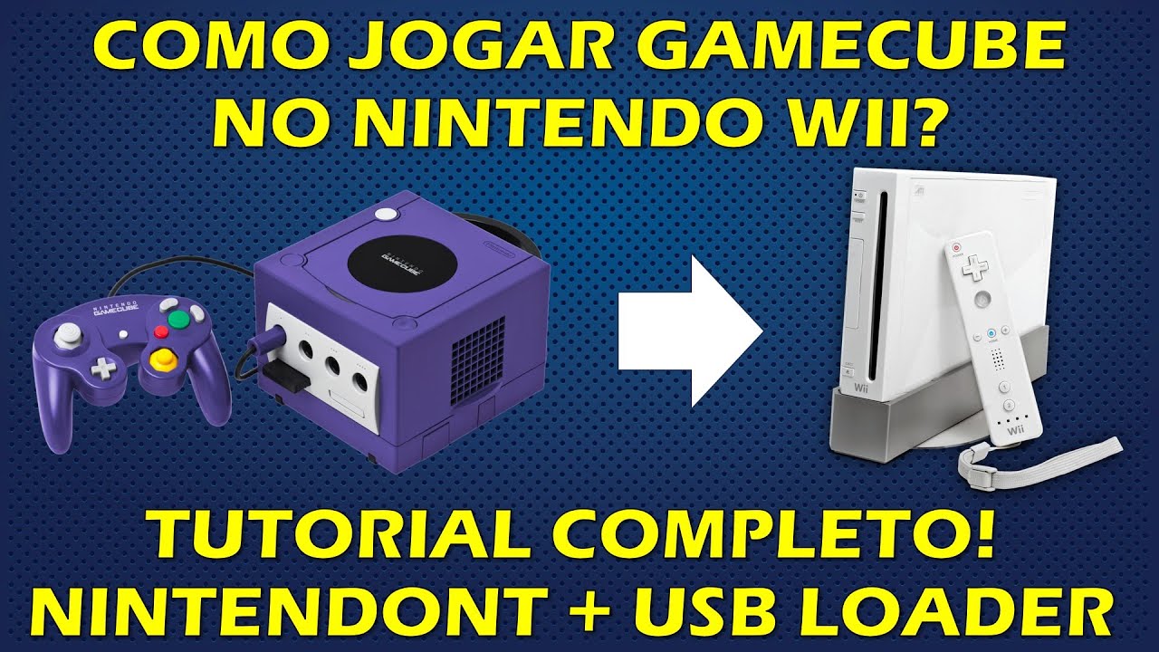 COMO JOGAR GAMECUBE NO NINTENDO WII - TUTORIAL COMPLETO NINTENDONT + USB LOADER GX E JOGOS