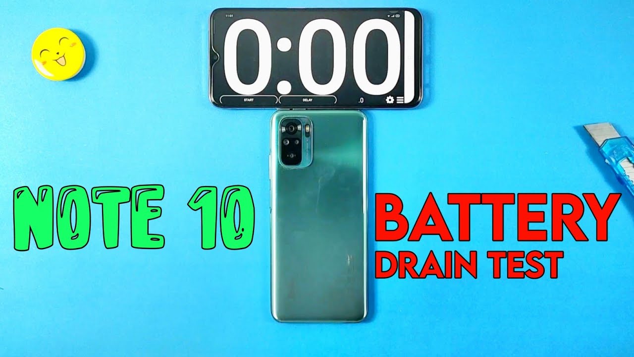 Redmi Note 10 Pubg Battery Drain Test | 5000mAh | 100 % To 45 %🔋