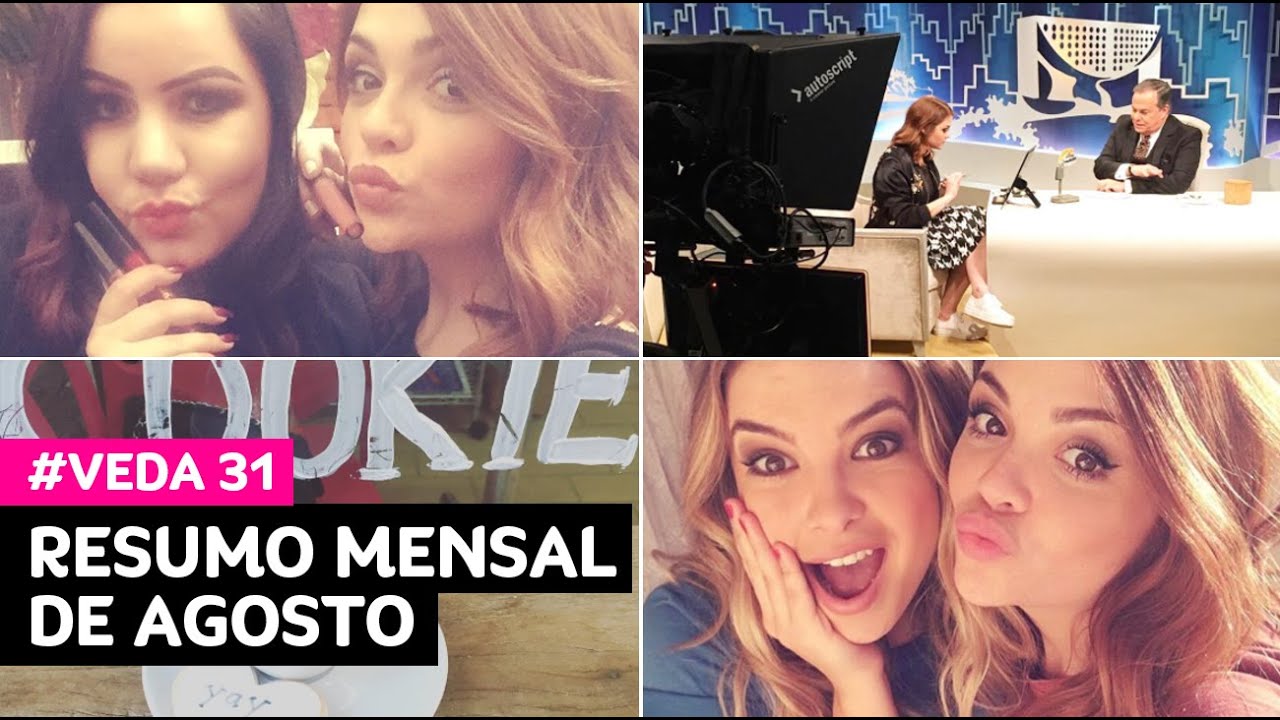 VEDA 31: Resumo mensal de agosto (festas de Youtubers, Ronnie Von, Bienal...) • Karol Pinheiro