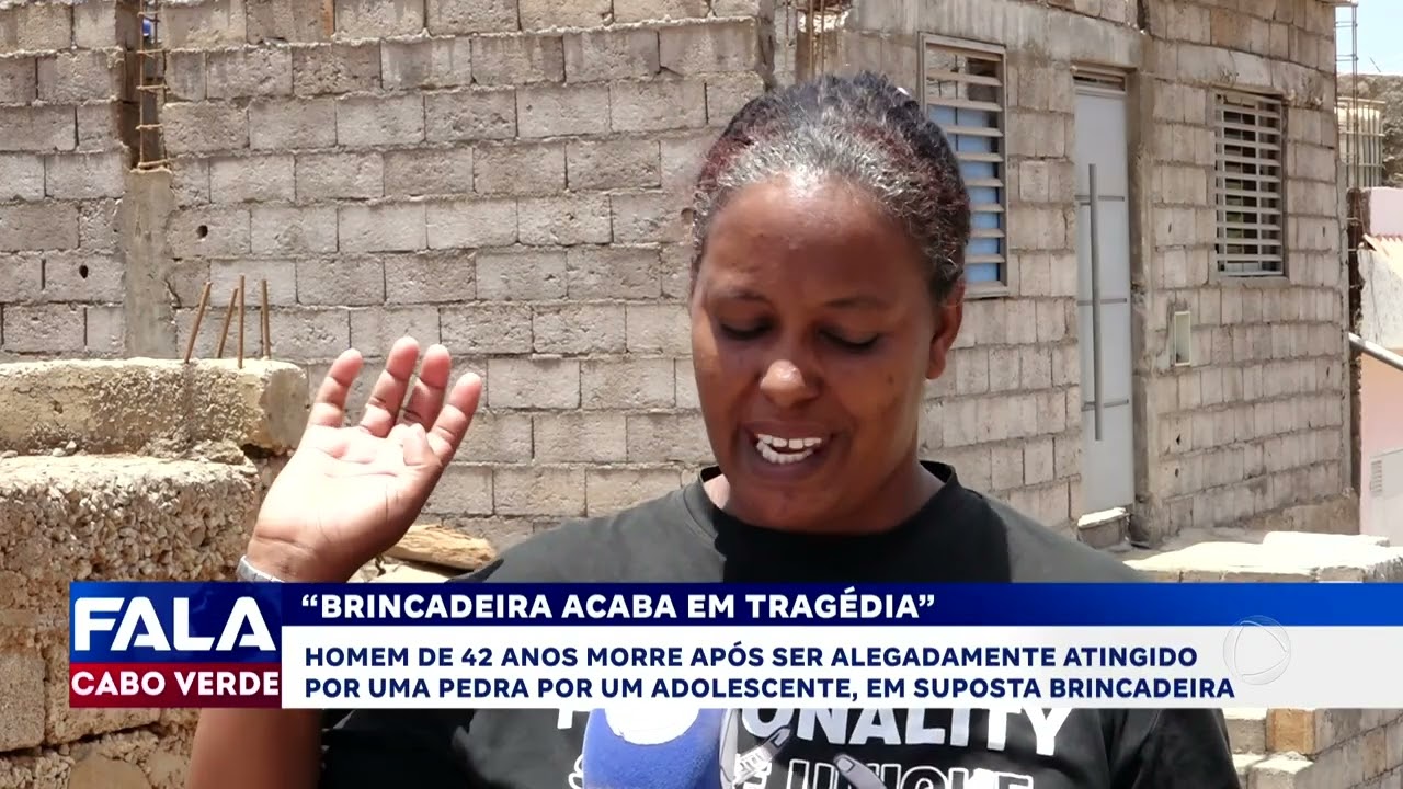 Jovem de 16 anos mata homem de 42 com uma pedra durante alegada brincadeira | Fala Cabo Verde