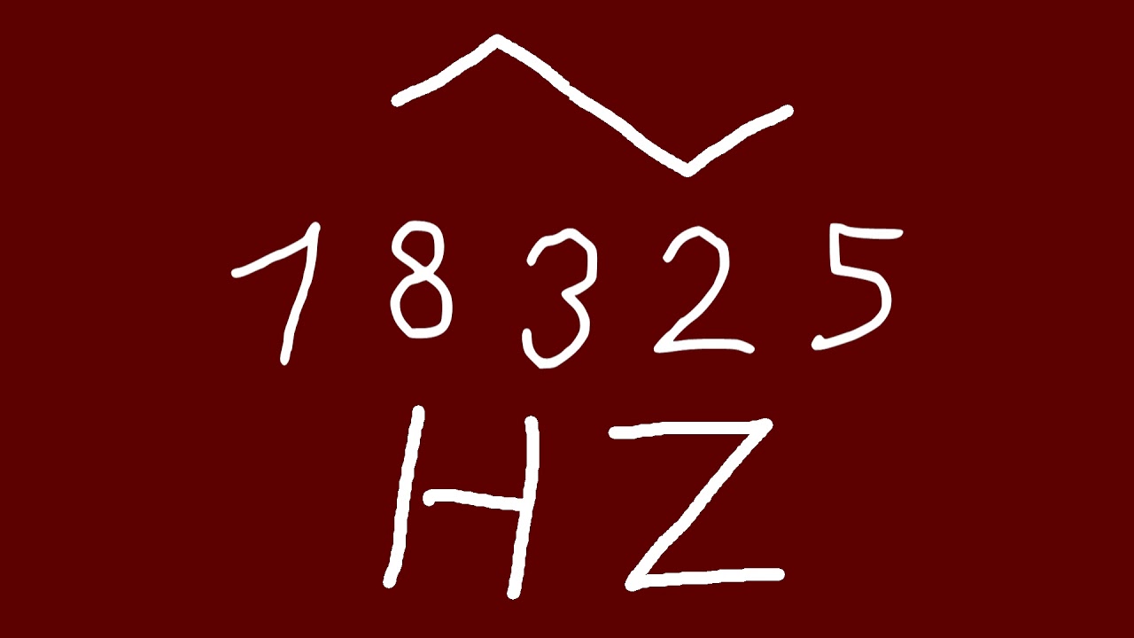 18325 hz triangle