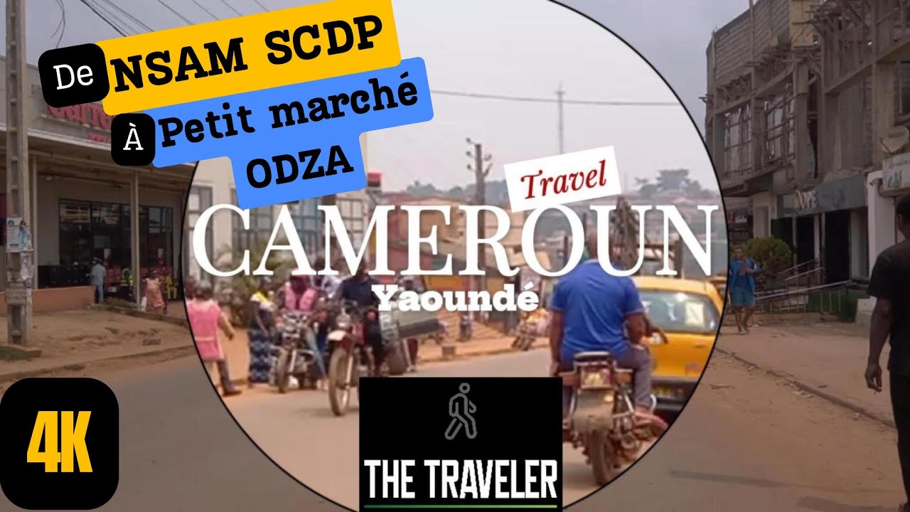 #Yaounde (4K) 🇨🇲 : Ce que vous ne voyez jamais entre Nsam SCDP, Marché Odza ! #Cameroun #TheTraveler