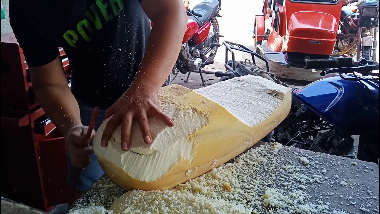 HOW TO MAKE A CAFE RACER SEAT HUMP