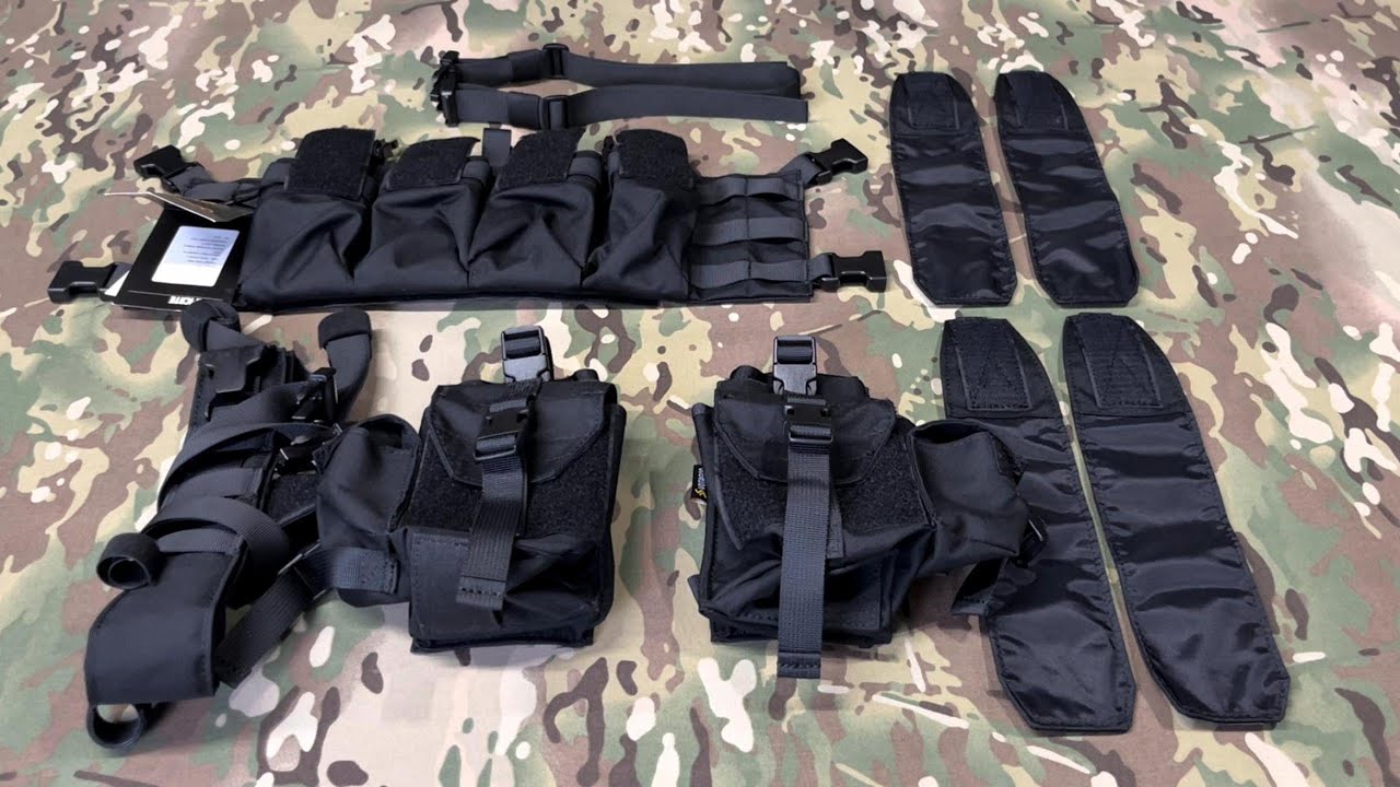 VOTAGOO® Tactical Airsoft Chest Rig Detailed display and instructions