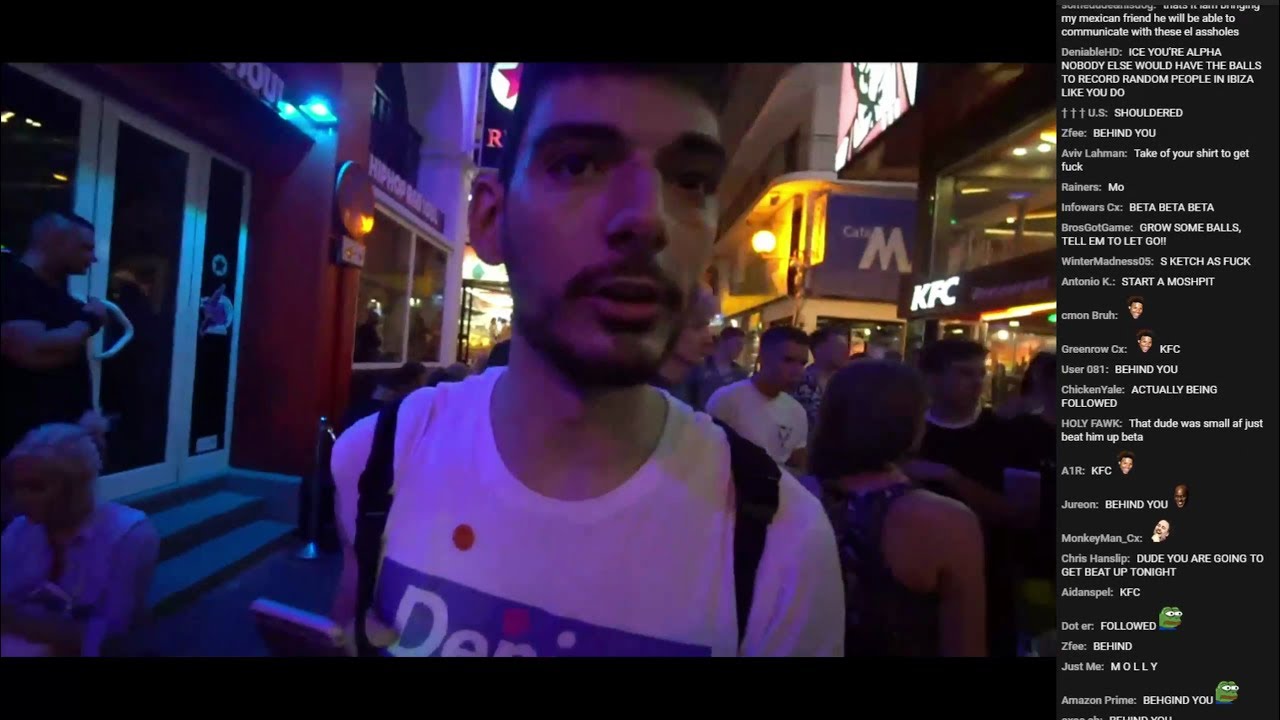 Ice Poseidon Looking for Pills in Ibiza (VOD with chat) [07/17/2017]