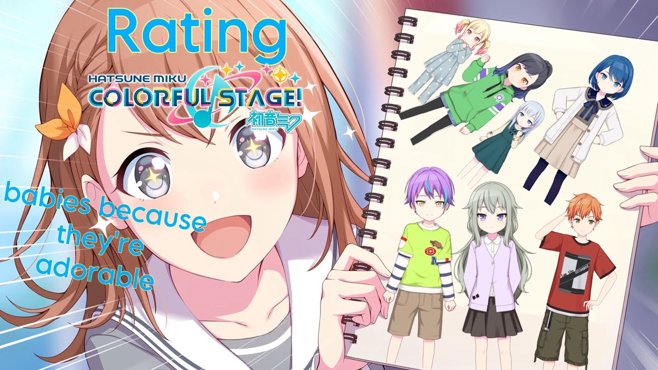 Rating Project Sekai babies based on how cute they are