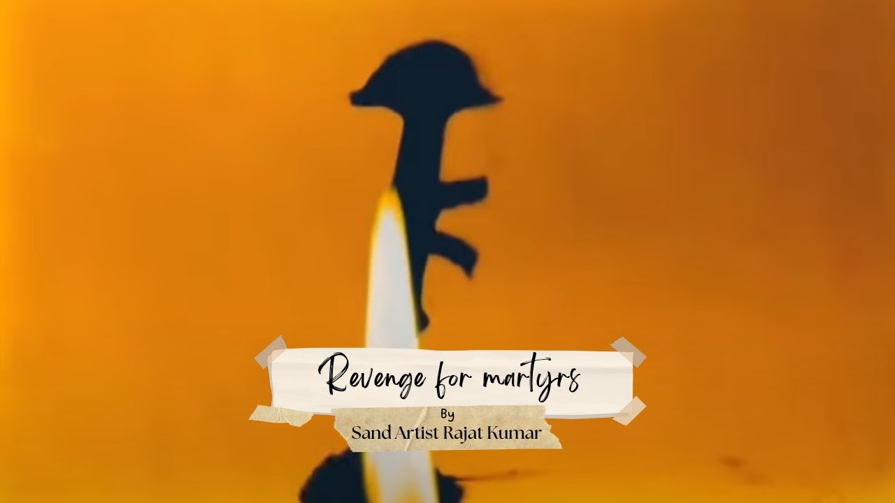 IAF attack : A Revenge for martyrs | Sand Art Story | Sand art in Delhi | Indian Air Force