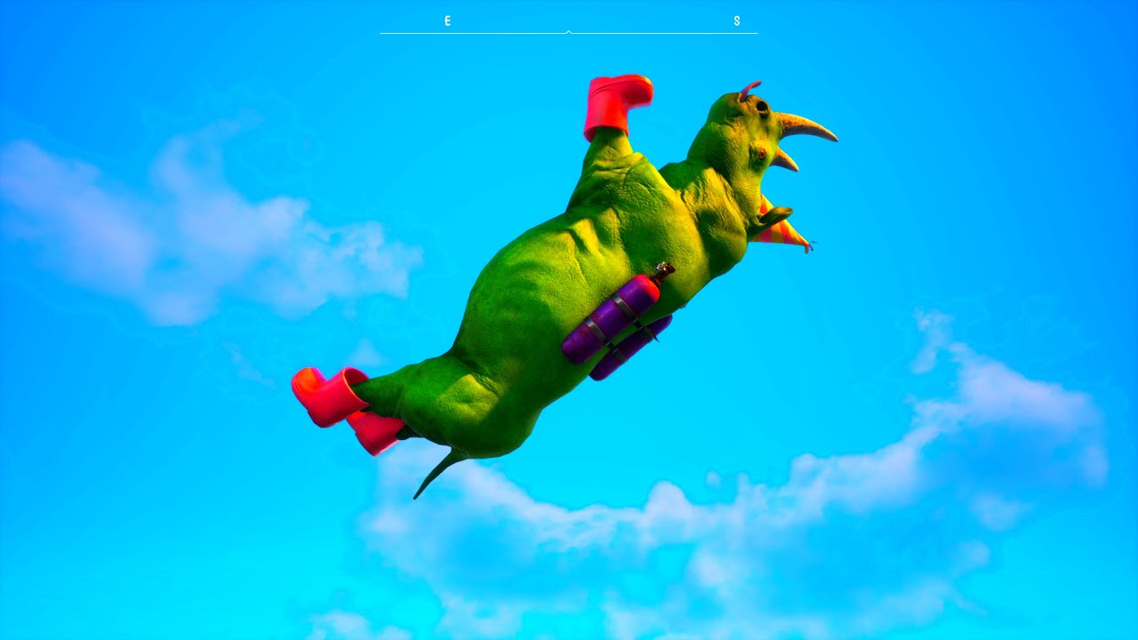 Water Ragdolls Rhinoceros The Incredible Hulk (Euphoria Physics, Fails, Funny Moments) 4k