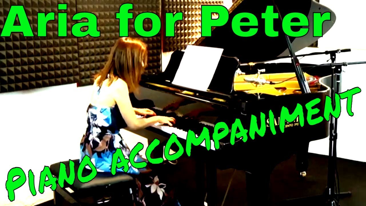 Aria for Peter (G.Duijck) - Piano accompaniment for Bb clarinet