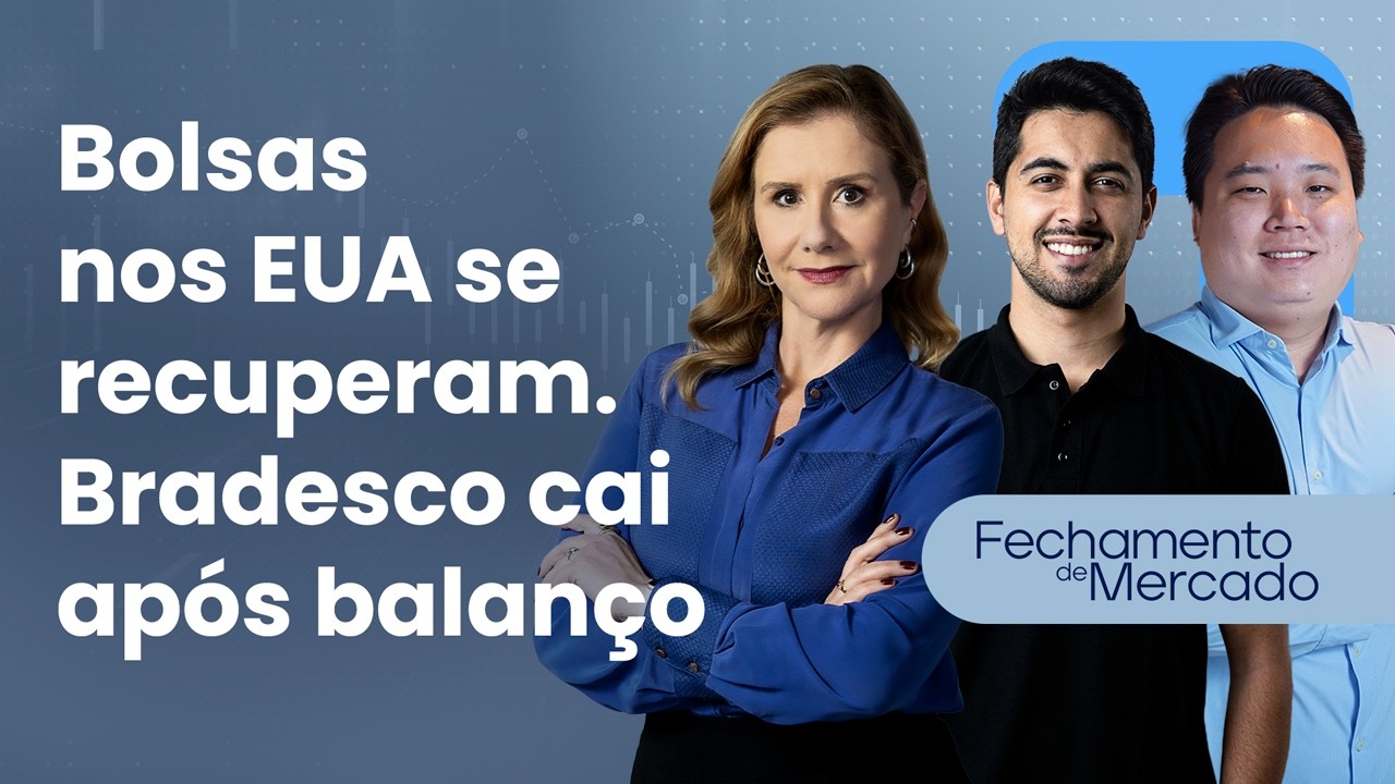 🔴 06/02/26 Bolsas nos EUA se recuperam | Bradesco cai após balanço | Fechamento de Mercado