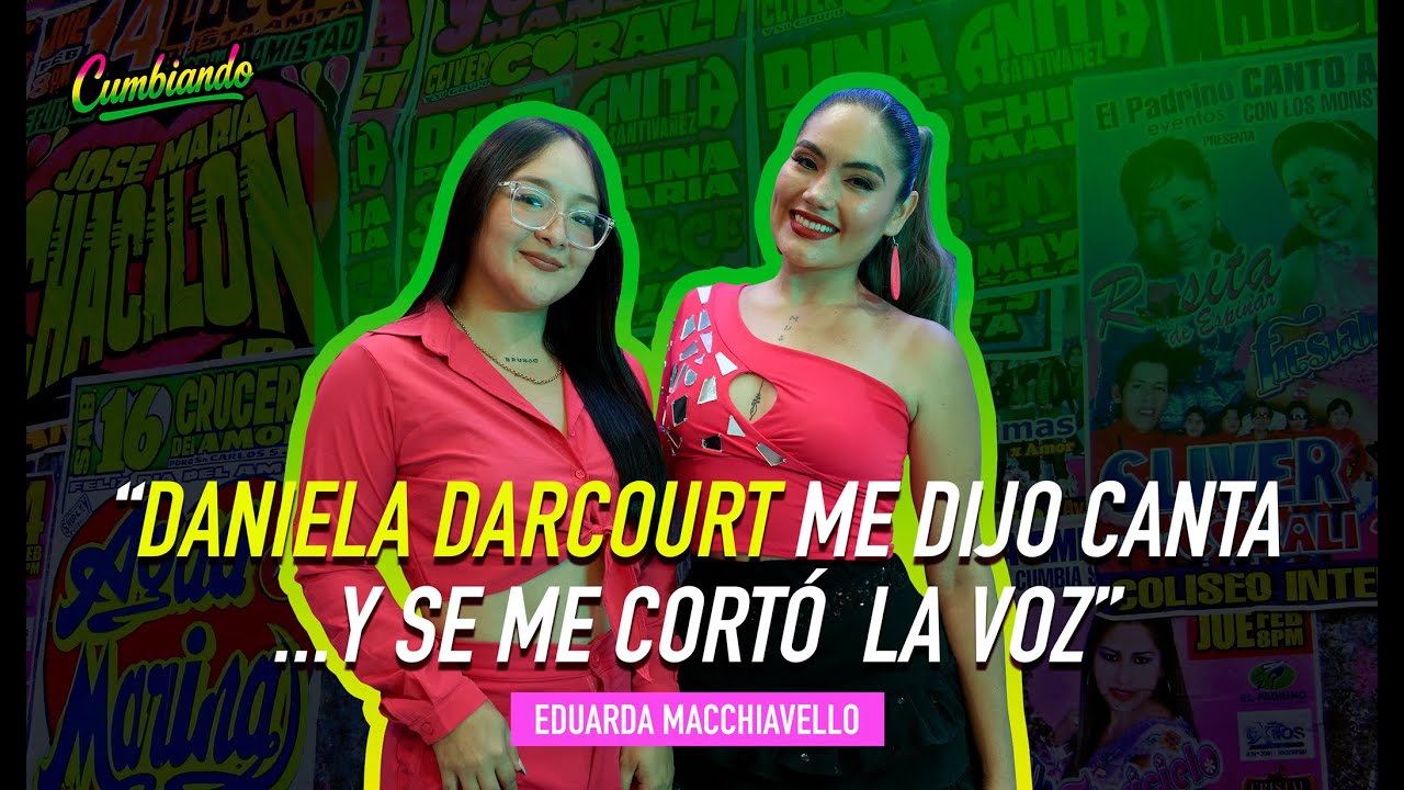 “DANIELA DARCOURT ME DIJO CANTA...Y SE ME CORTÓ LA VOZ