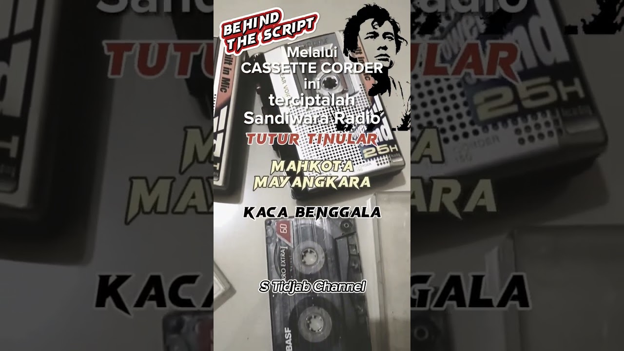Behind The Script Sandiwara Radio karya S Tidjab #stidjab #sandiwararadio