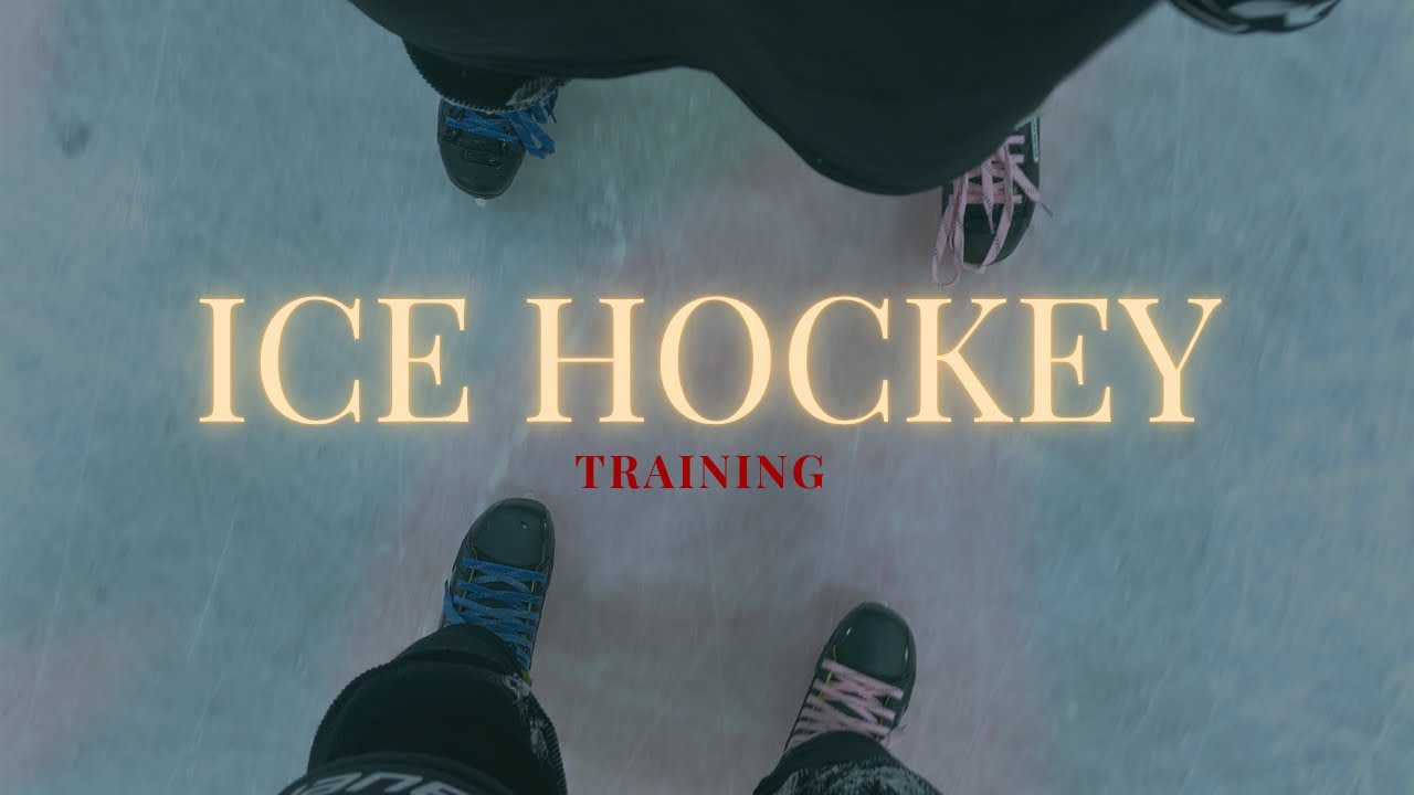 ice hockey training vlog - spend a monday evening with me