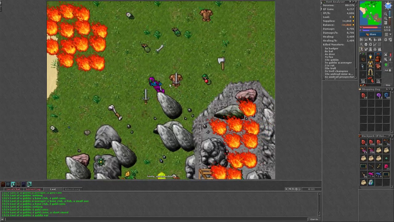 Tibia Edron Bestiary