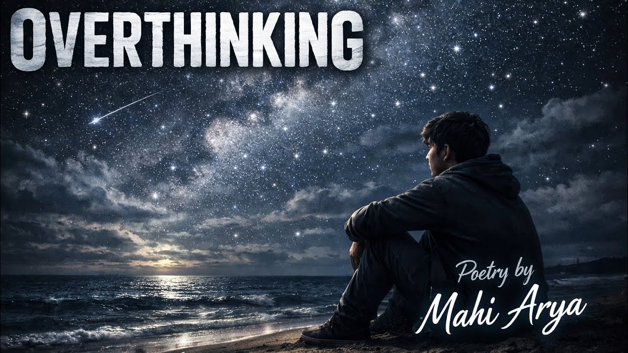 Overthinking| poetry by Mahi Arya | #rhymetherapy #overthinking #poetry #thoughts #status 