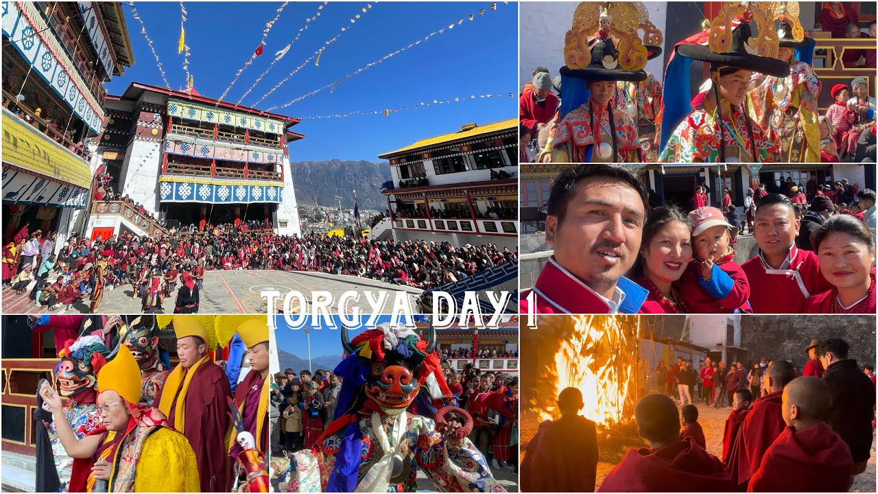 Torgya festival 1st day 2024, Tawang Monastery.