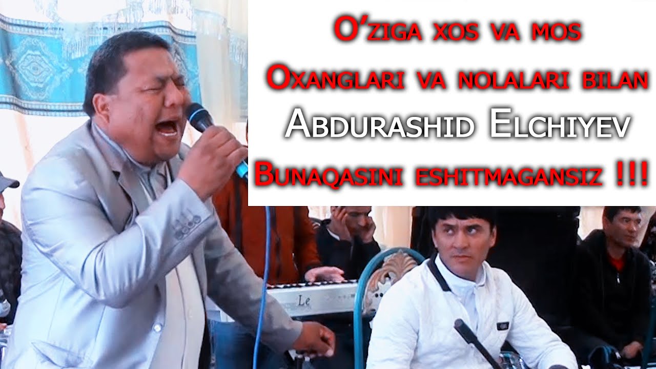 Retro Qo'shiqlar Abdurashid Elchiyev Ijrosida Jonli Ijro | Ретро Кушиклар Абдурашид Елчийев Ижросида