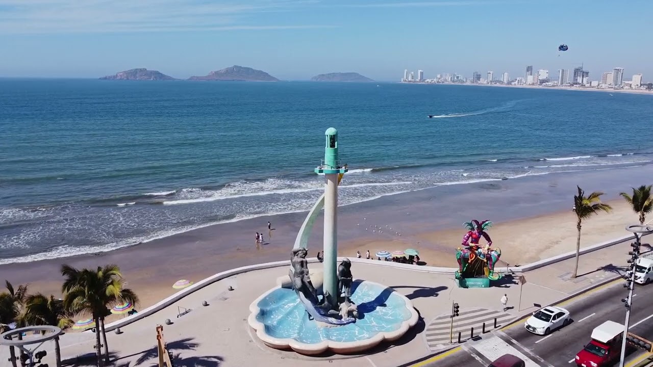 Mira nomas que bonita es Playa Norte en Mazatlán