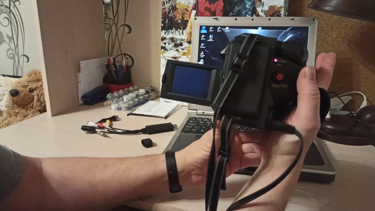 Оцифровка аналогового видео с VHS-C камеры с помощью EasyCAP