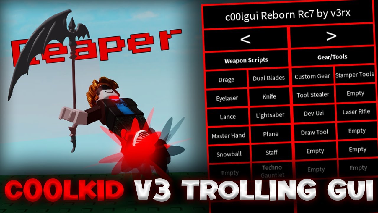 C00lKid V3 Script Hub Showcase — ROBLOX ЭКСПЛУАТАЦИЯ