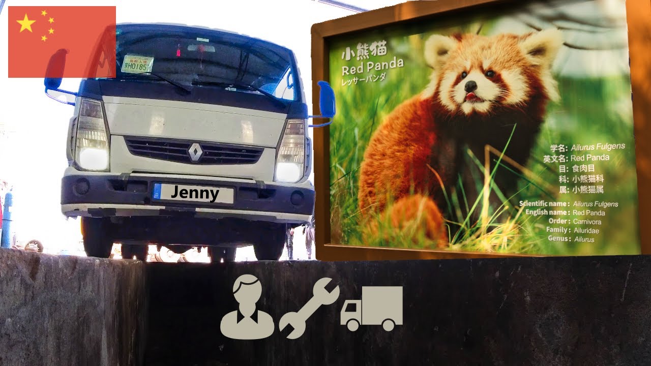 CHINA - Von den Pandas zur Werkstatt (Mit dem Wohnmobil nach Chengdu & Leshan) | Ep 45