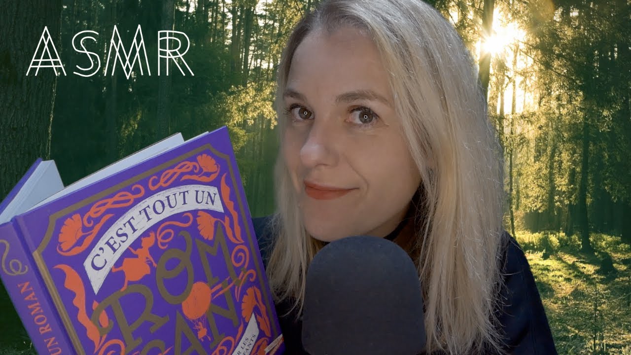 ASMR FR 📖 Lecture chuchotée de conte dans la forêt (+ bruits de la nature)