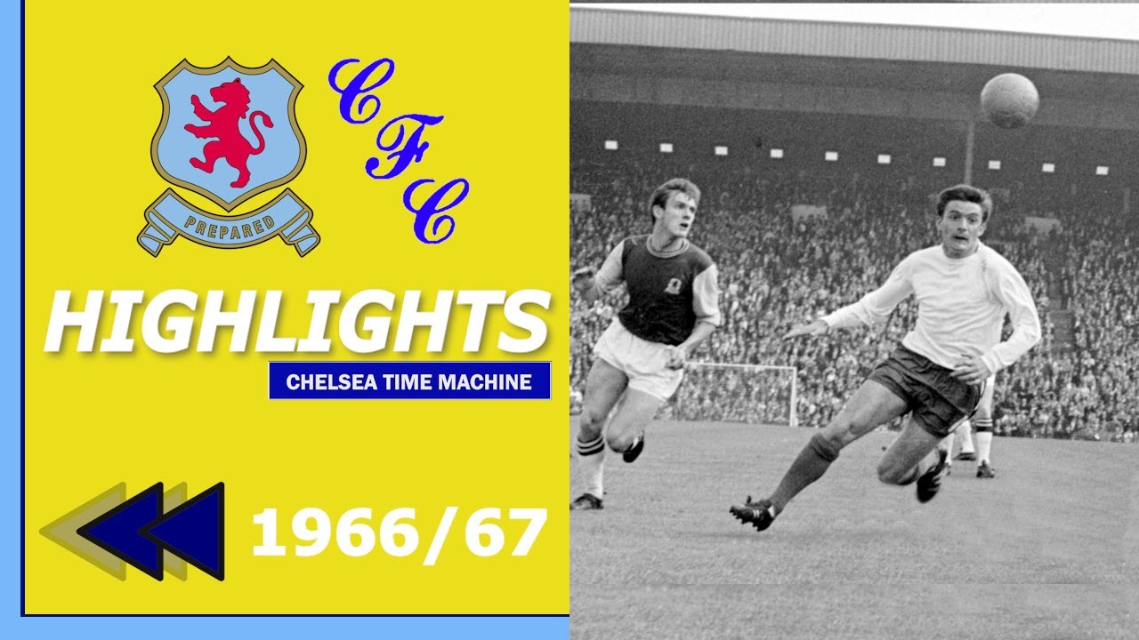 Bobby Tambling's Penta-trick / Aston Villa 2-6 Chelsea Highlights / 1966-67 Season