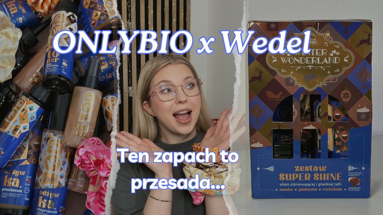 WIELKI UNBOXING ONLYBIO X WEDEL - kolekcja świąteczna idealna na prezent! 🎁