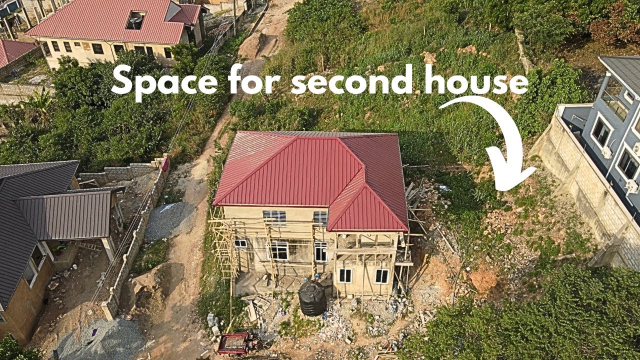 How to build 3 bedroom house on half plot of land in Ghana!