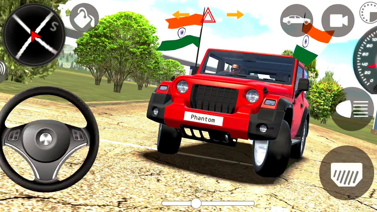New Indian Cars Simulator 2026: Mahindra Thar Driving 3D Gadi Wala Game Car Game Android Gameplay