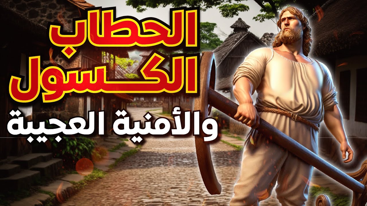 قصة الحطاب الكسول والأمنية العجيبة | حكايات مسموعة ومشوّقة قبل النوم , أنصت واستمتع